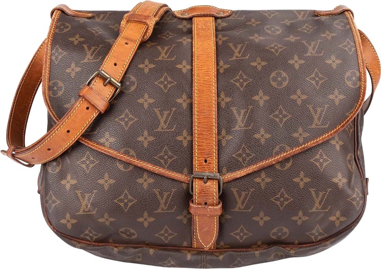 Louis Vuitton Louis Vuitton Monogram Canvas Saumur 35 Crossbody Bag