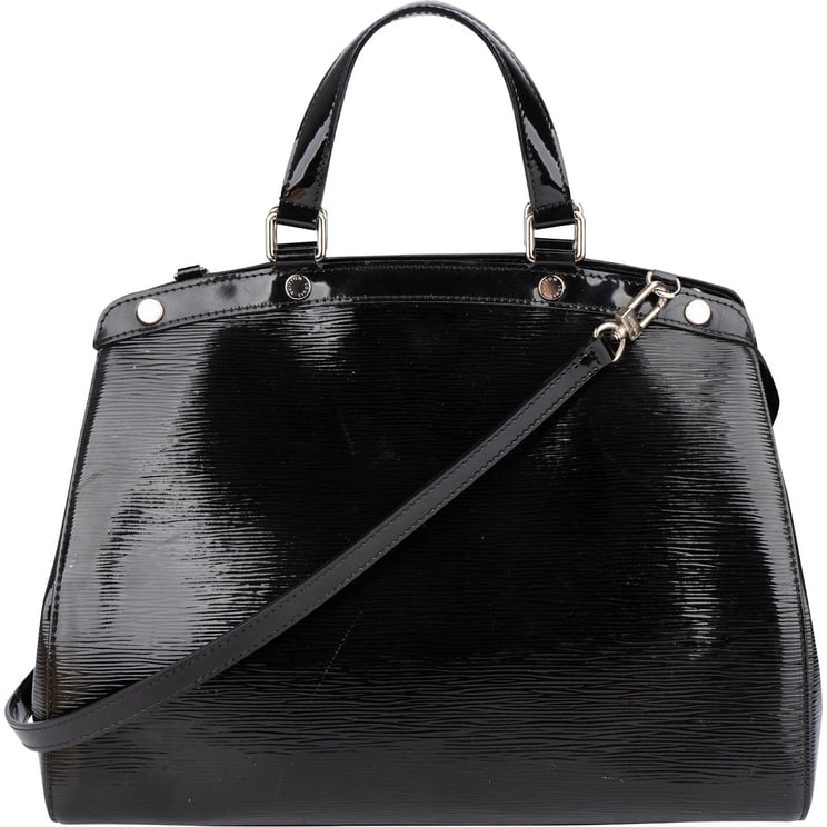 Louis Vuitton Louis Vuitton Epi Electric Patent Leather Brea MM Handbag
