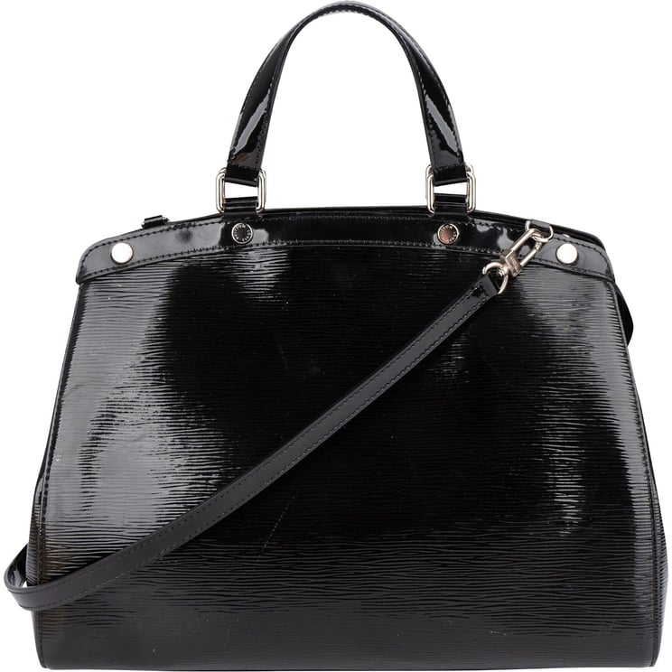 Louis Vuitton Louis Vuitton Epi Electric Patent Leather Brea MM Handbag