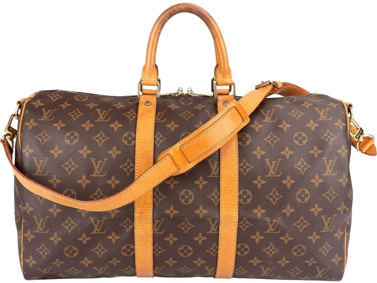 Louis Vuitton Louis Vuitton Monogram Canvas Keepall 45 Bandoulière Travel Bag