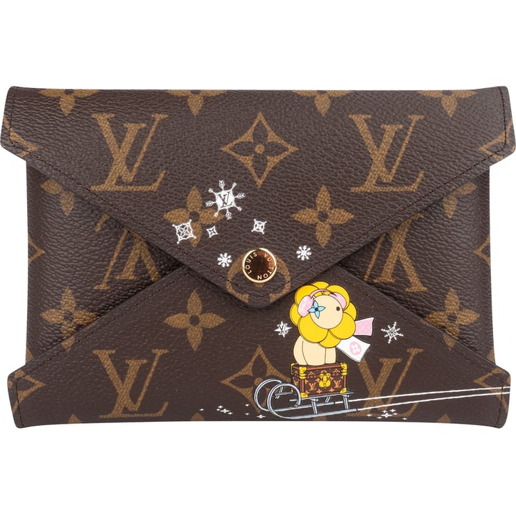 Louis Vuitton Louis Vuitton Monogram Canvas Limited Xmas Medium Pochette Kirigami Pouch