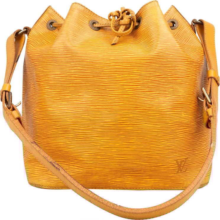 Louis Vuitton Louis Vuitton Yellow Epi Leather Sac Noé Petit Shoulder Bag