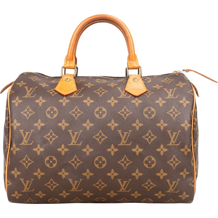 Louis Vuitton Louis Vuitton Monogram Canvas Speedy 30 Handbag