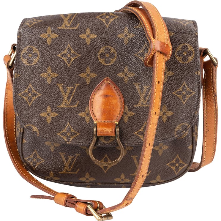 Louis Vuitton Louis Vuitton Monogram Canvas Saint Cloud MM Crossbody Bag