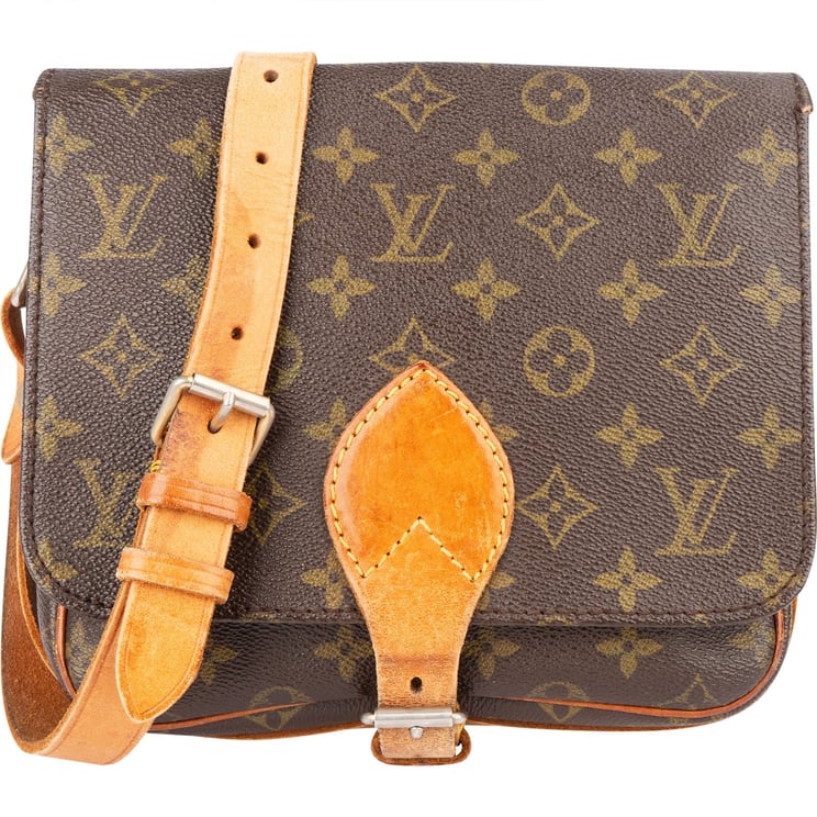 Louis Vuitton Louis Vuitton Monogram Canvas Cartouchiere MM Crossbody Bag