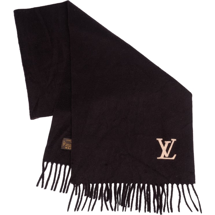 Louis Vuitton Louis Vuitton Monogram Emblem Cashmere Schal Scarf