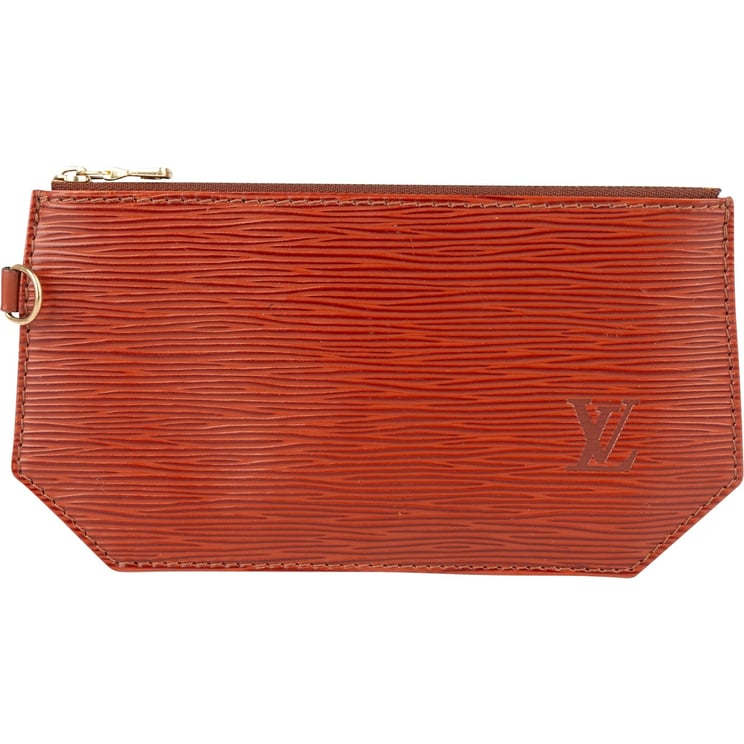 Louis Vuitton Louis Vuitton Cognac Epi Leather Sac De Paule Pochette Accessoire Clutch