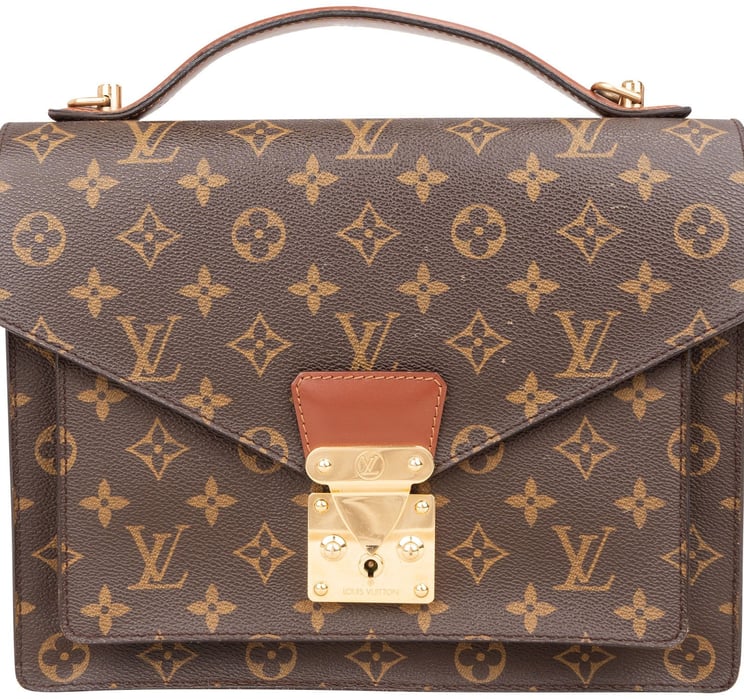 Louis Vuitton Louis Vuitton Monogram Canvas Monceau Handbag
