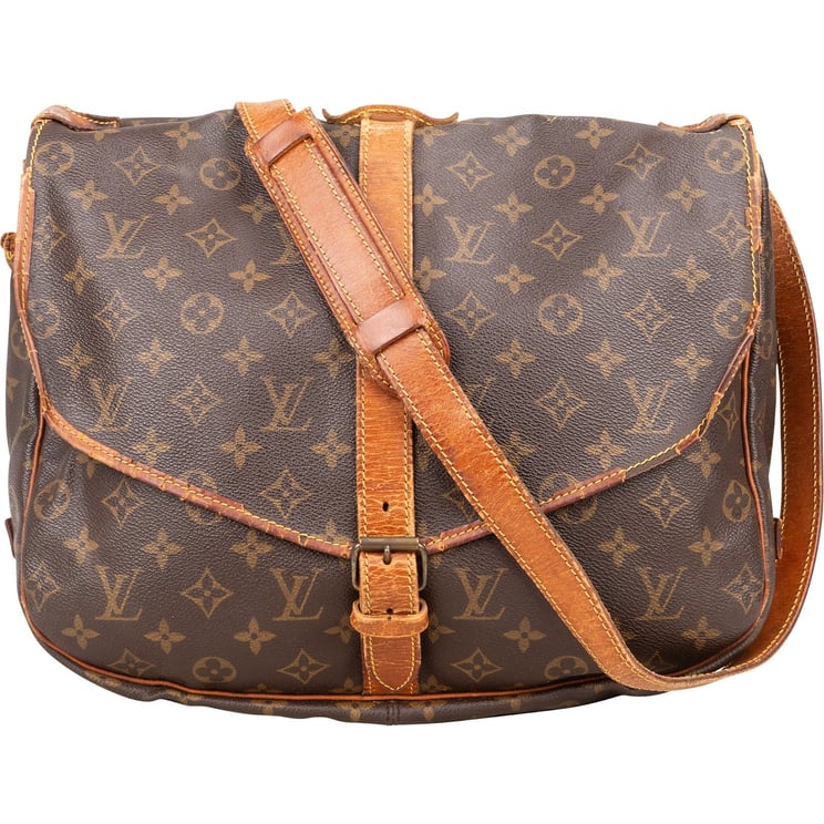 Louis Vuitton Louis Vuitton Monogram Canvas Saumur 35 Crossbody Bag