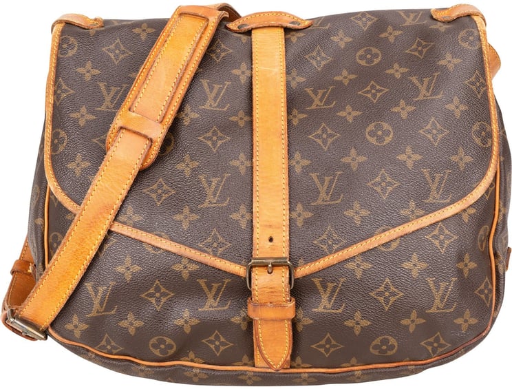 Louis Vuitton Louis Vuitton Monogram Canvas Saumur 35 Crossbody Bag