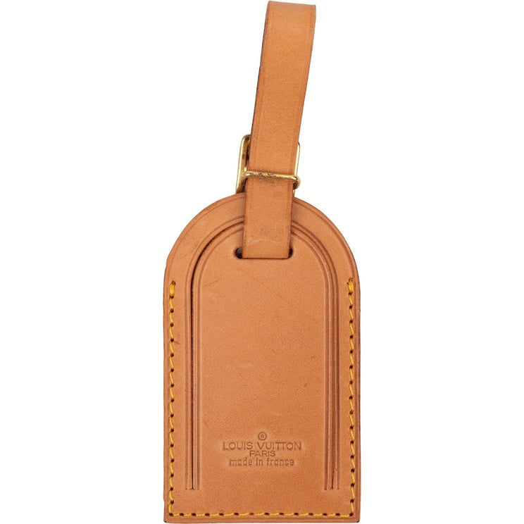 Louis Vuitton Louis Vuitton Vachetta Leather Luggage Tag