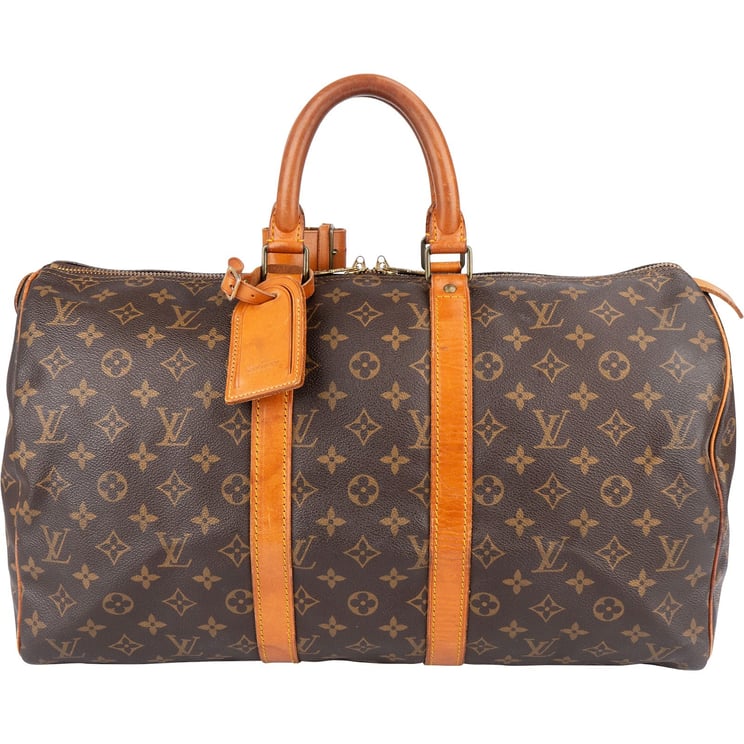 Louis Vuitton Louis Vuitton Monogram Canvas Keepall 45 Travel Bag