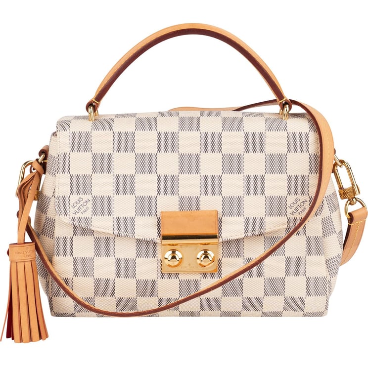 Louis Vuitton Louis Vuitton Monogram Damier Azur Croisette Handbag
