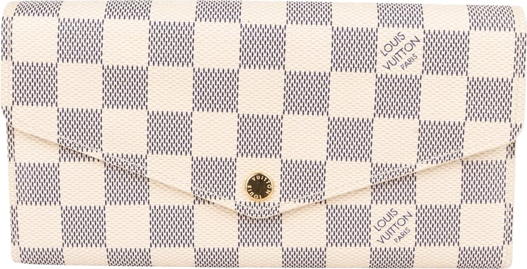 Louis Vuitton Louis Vuitton Monogram Damier Azur Sarah Wallet