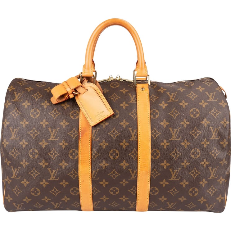 Louis Vuitton Louis Vuitton Monogram Canvas Keepall 45 Travel Bag