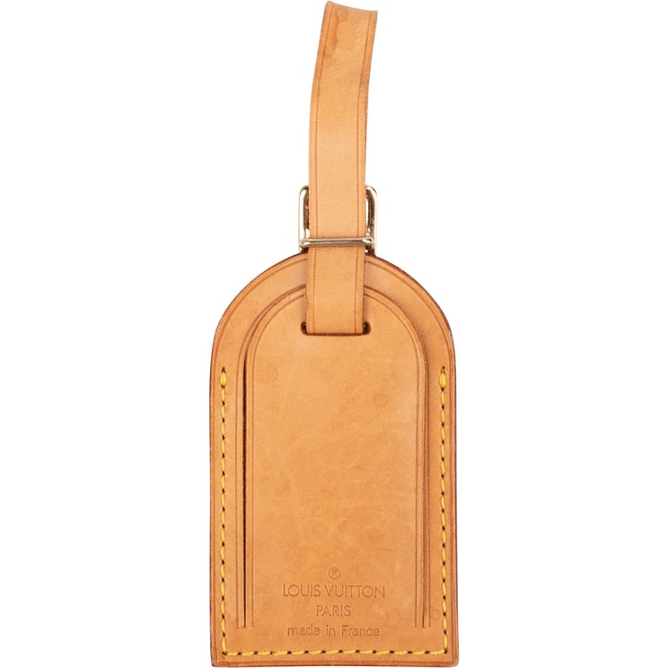 Louis Vuitton Louis Vuitton Vachetta Leather Luggage Tag
