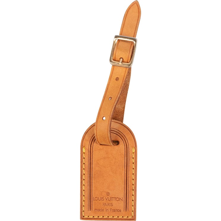 Louis Vuitton Louis Vuitton Vachetta Leather Luggage Tag