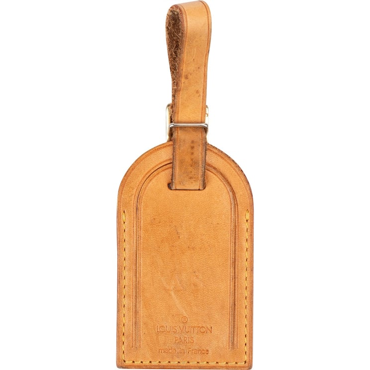 Louis Vuitton Louis Vuitton Vachetta Leather "A.S" Luggage Tag