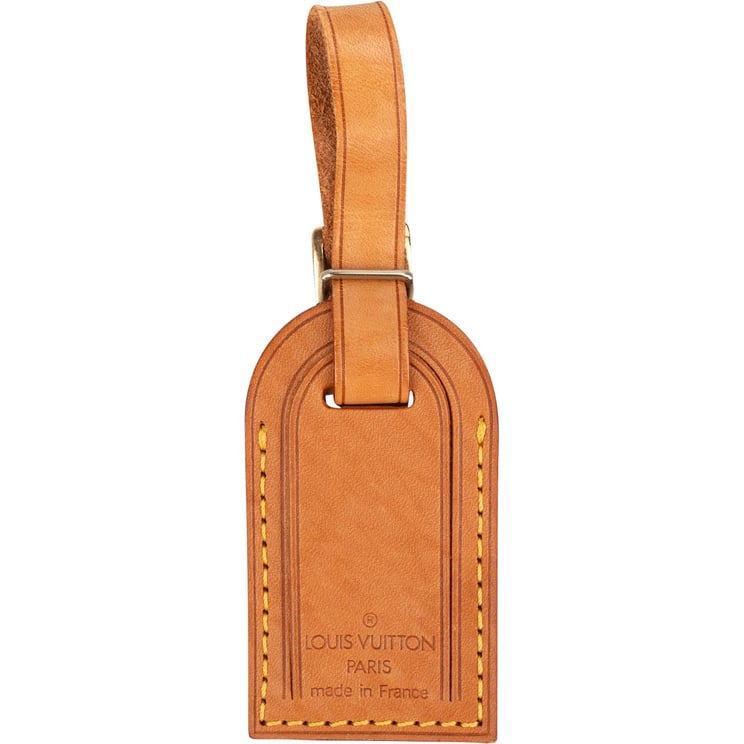 Louis Vuitton Louis Vuitton Vachetta Leather Luggage Tag