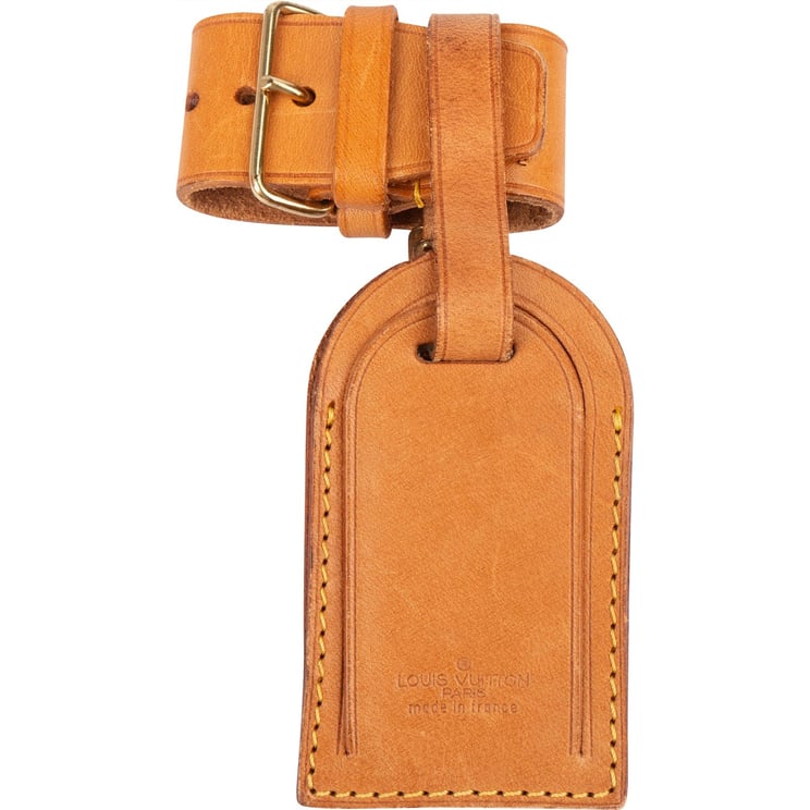 Louis Vuitton Louis Vuitton Vachetta Leather Luggage Tag Set