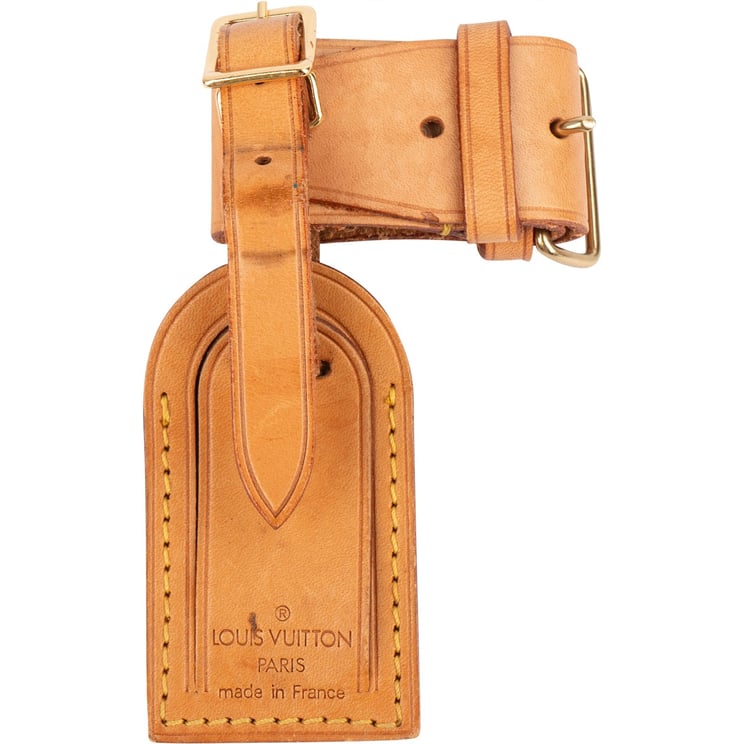 Louis Vuitton Louis Vuitton Vachetta Leather Luggage Tag Set