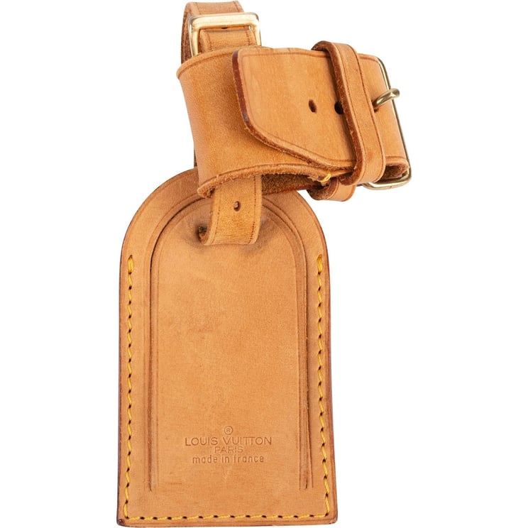 Louis Vuitton Louis Vuitton Vachetta Leather Luggage Tag Set