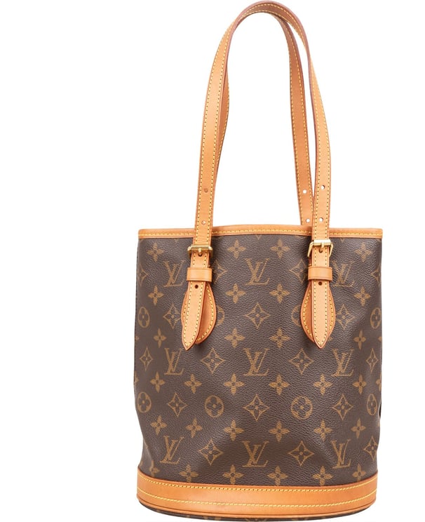 Louis Vuitton Louis Vuitton Monogram Canvas Bucket PM Shoulder Bag
