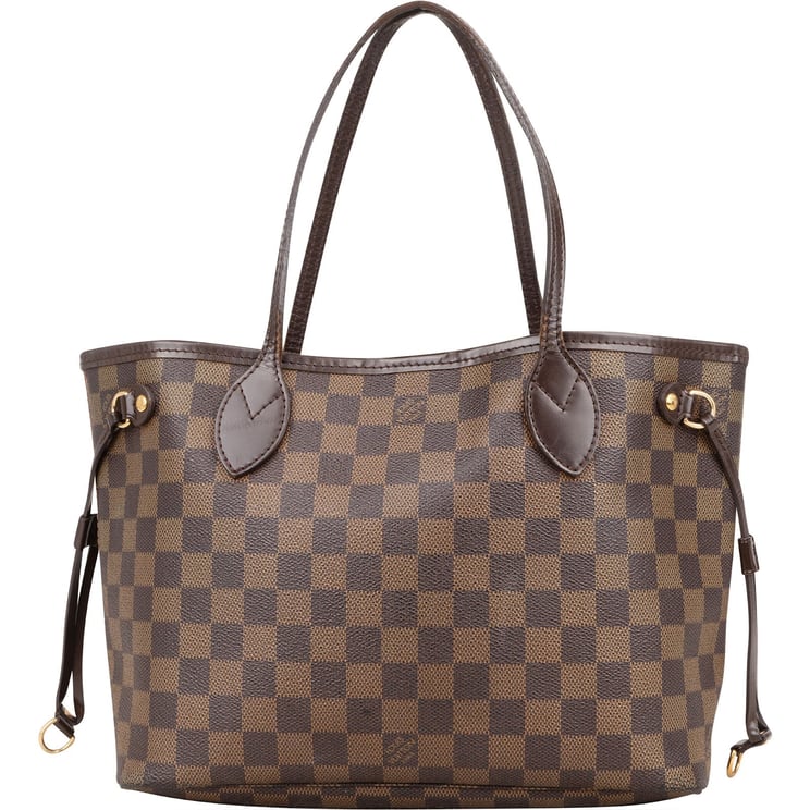 Louis Vuitton Louis Vuitton Monogram Damier Ebene Canvas Neverfull PM Shoulder Bag