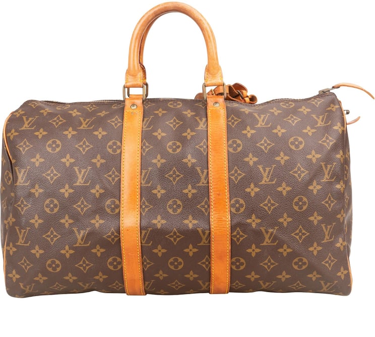 Louis Vuitton Louis Vuitton Monogram Canvas Keepall 45 Travel Bag