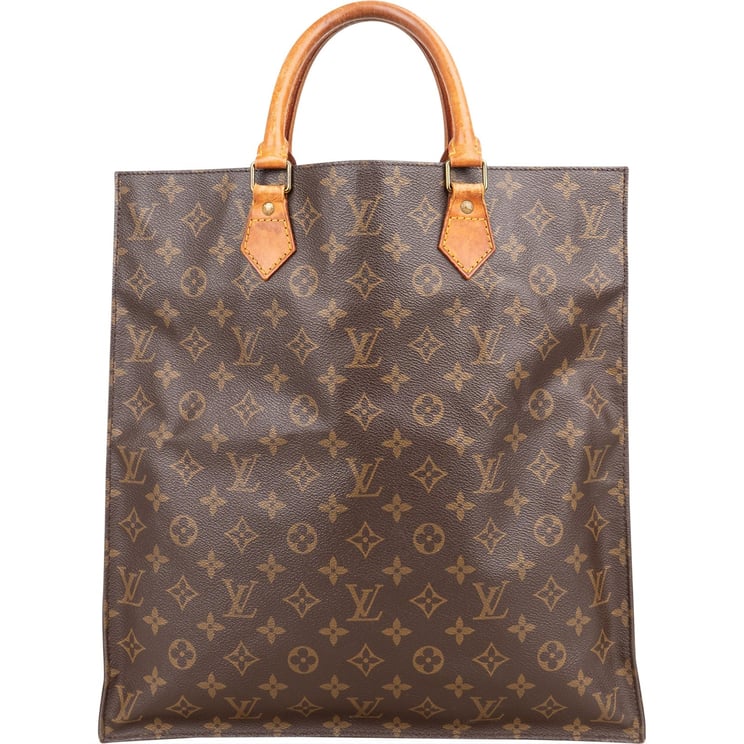 Louis Vuitton Louis Vuitton Monogram Canvas Sac Plat Handbag