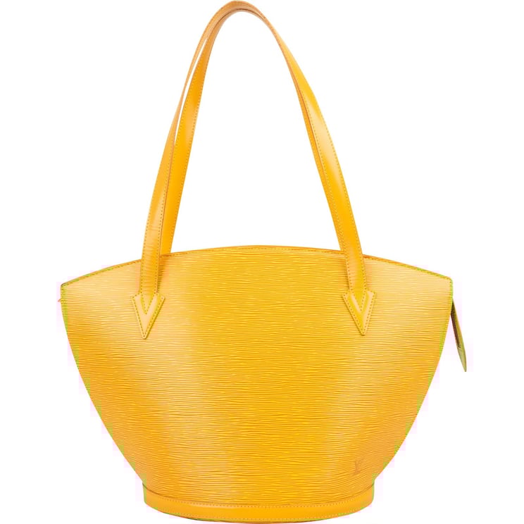 Louis Vuitton Louis Vuitton Yellow Epi Leather Sac St. Jacques GM Shoulder Bag