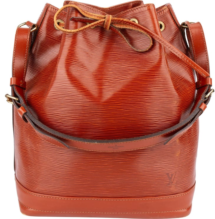 Louis Vuitton Louis Vuitton Cognac Epi Leather Sac Noé Grande Shoulder Bag