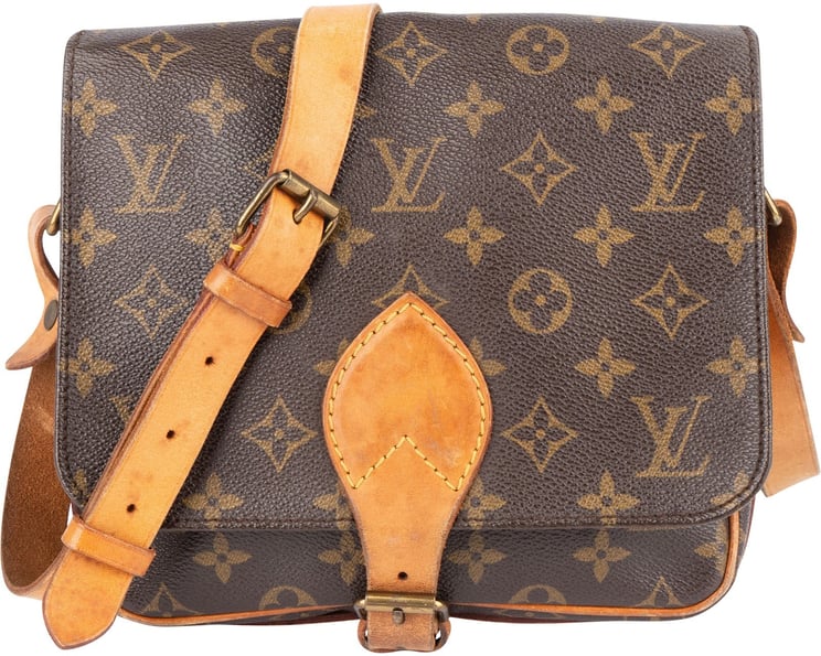 Louis Vuitton Louis Vuitton Monogram Canvas Cartouchiere MM Crossbody Bag