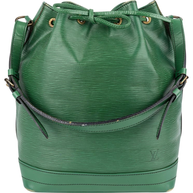 Louis Vuitton Louis Vuitton Green Epi Leather Sac Noé Grande Shoulder Bag