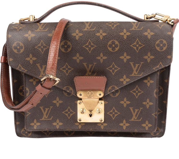 Louis Vuitton Louis Vuitton Monogram Canvas Monceau Handbag