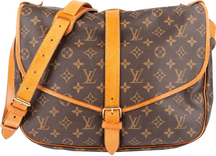 Louis Vuitton Louis Vuitton Monogram Canvas Saumur 35 Crossbody Bag