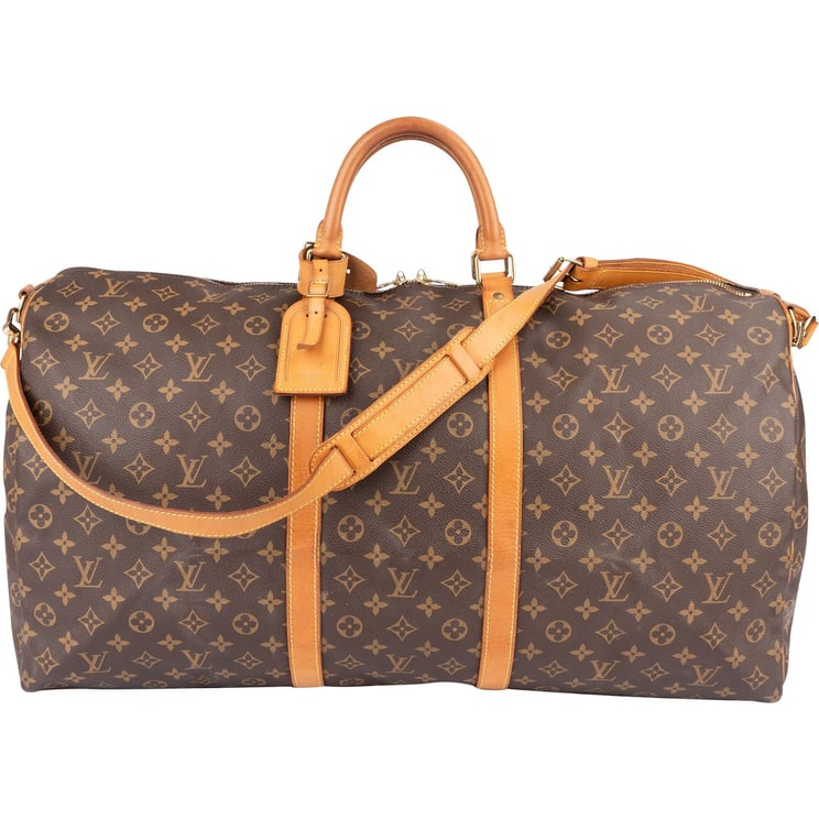 Louis Vuitton Louis Vuitton Monogram Canvas Keepall 60 Bandoulière Travel Bag