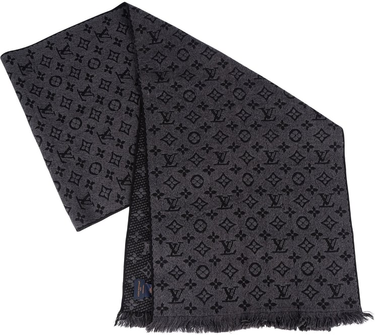 Louis Vuitton Louis Vuitton Wool Monogram Classic Schal Scarf