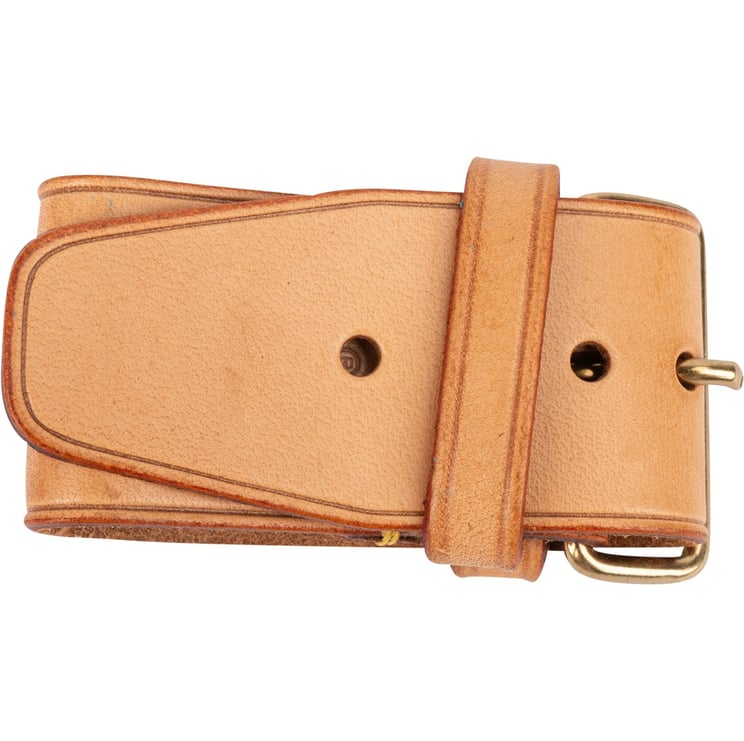 Louis Vuitton Louis Vuitton Vachetta Leather Grip Griffklammer