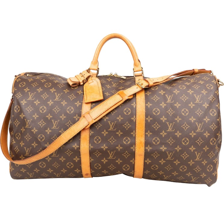 Louis Vuitton Louis Vuitton Monogram Canvas Keepall 60 Bandoulière Travel Bag