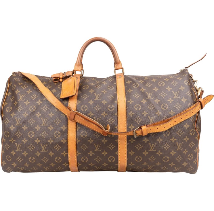 Louis Vuitton Louis Vuitton Monogram Canvas Keepall 60 Bandoulière Travel Bag