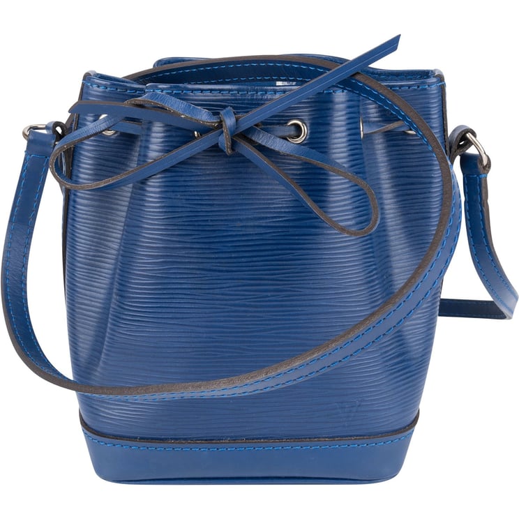 Louis Vuitton Louis Vuitton Blue Epi Leather Nano Sac Noé Crossbody Bag