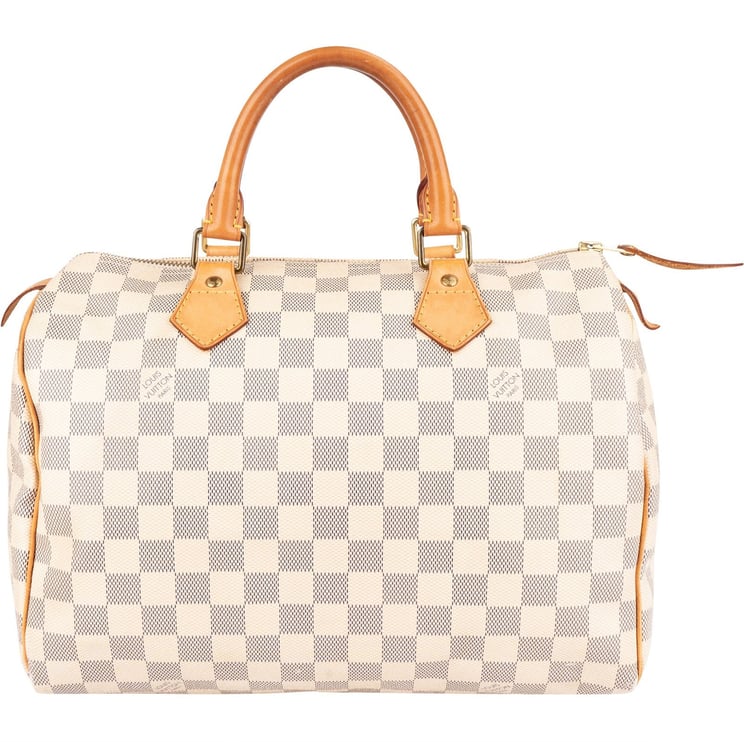 Louis Vuitton Louis Vuitton Monogram Damier Azur Speedy 30 Handbag
