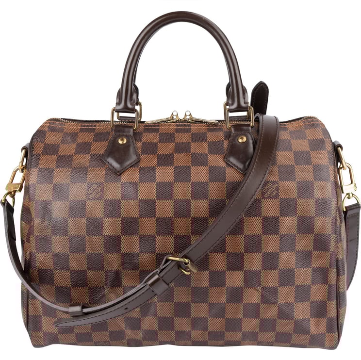 Louis Vuitton Louis Vuitton Monogram Damier Ebene Speedy 30 Bandoulière Handbag