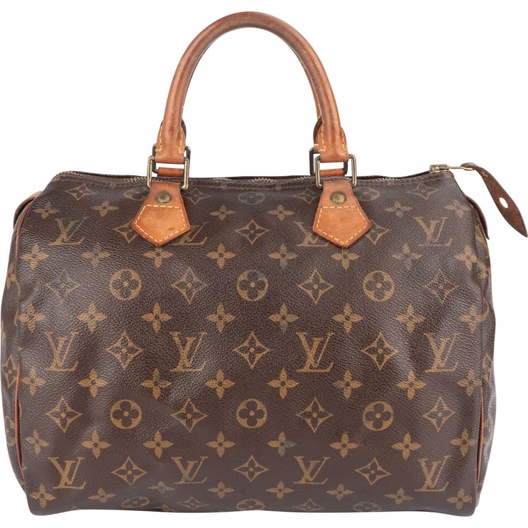 Louis Vuitton Louis Vuitton Monogram Canvas Speedy 30 Handbag