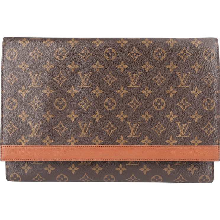 Louis Vuitton Louis Vuitton Monogram Canvas Porte Documents Laptop Clutch
