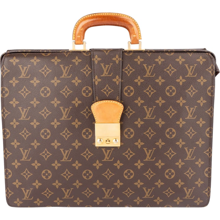 Louis Vuitton Louis Vuitton Monogram Canvas Serviette Fermoir Handbag