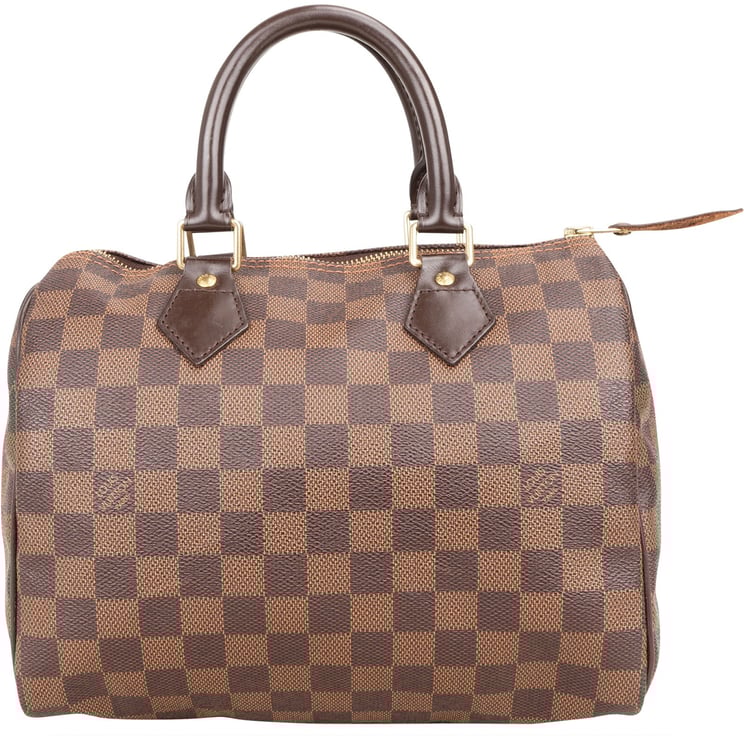 Louis Vuitton Louis Vuitton Monogram Damier Ebene Speedy 25 Handbag