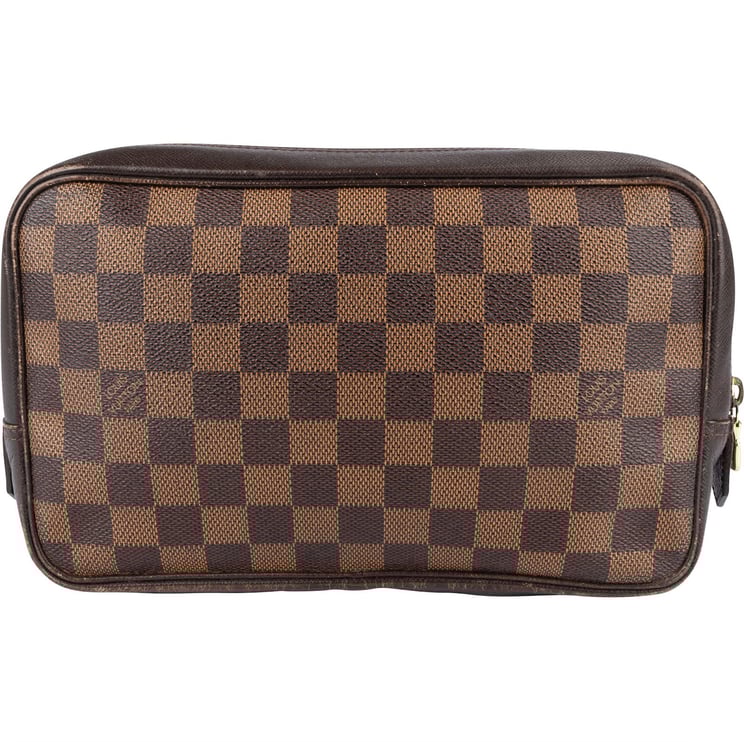 Louis Vuitton Louis Vuitton Monogram Damier Ebene Toiletry 26 Clutch