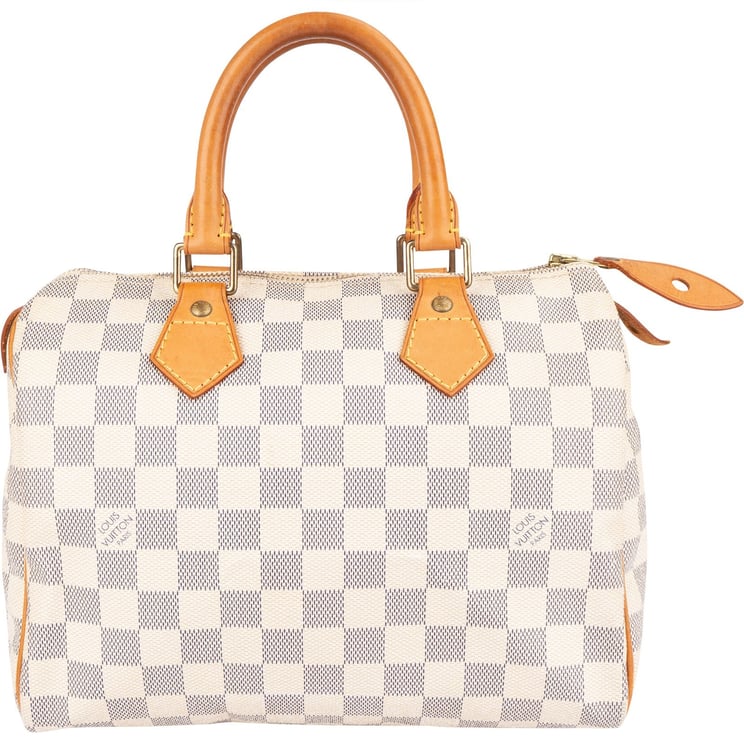 Louis Vuitton Louis Vuitton Monogram Damier Azur Canvas Speedy 25 Handbag